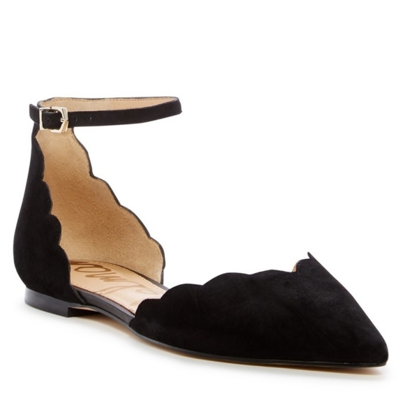 sam edelman ankle strap flats